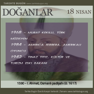 Bugün doğan özet 18 Nisan