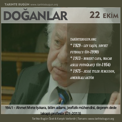 Bugün doğan özet 22 Ekim