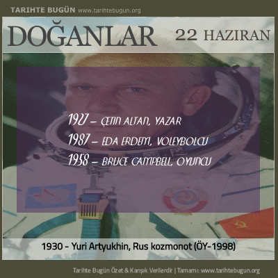 Bugün doğan özet 22 Haziran