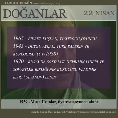 Bugün doğan özet 22 Nisan