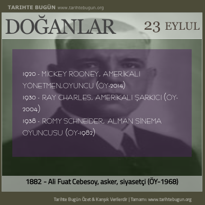 Bugün doğan özet 23 Eylül