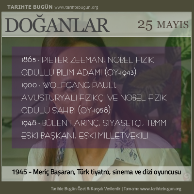 Bugün doğan özet 25 Mayis