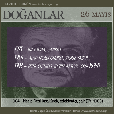 Bugün doğan özet 26 Mayis