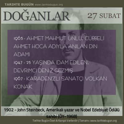 Bugün doğan özet 27 Şubat