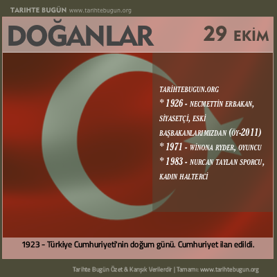 Bugün doğan özet 29 Ekim