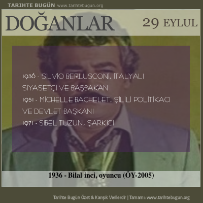 Bugün doğan özet 29 Eylül