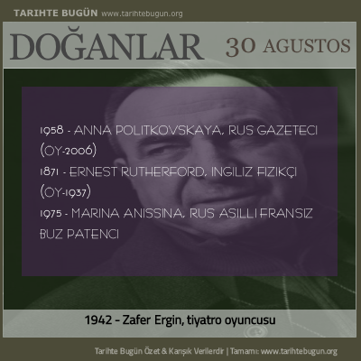 Bugün doğan özet 30 Ağustos