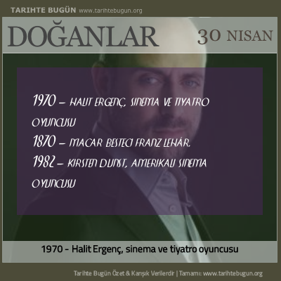 Bugün doğan özet 30 Nisan