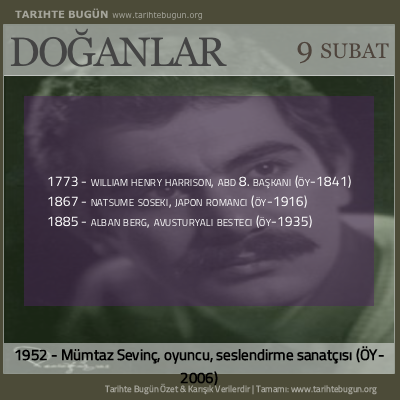 Bugün doğan özet 9 şubat
