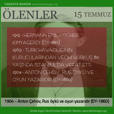 Bugün ölenler özet 15 Temmuz