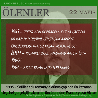 Bugün ölenler özet 22 Mayis