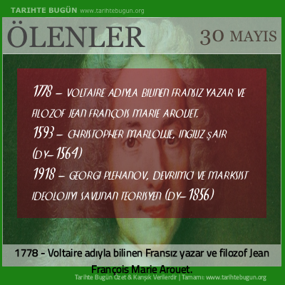 Bugün ölenler özet 30 Mayis