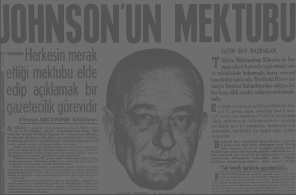 Günün Fotoğrafı Johnson mektubu