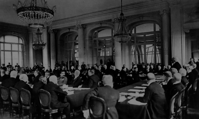 Günün Fotoğrafı Paris Barış Konferansı başladı