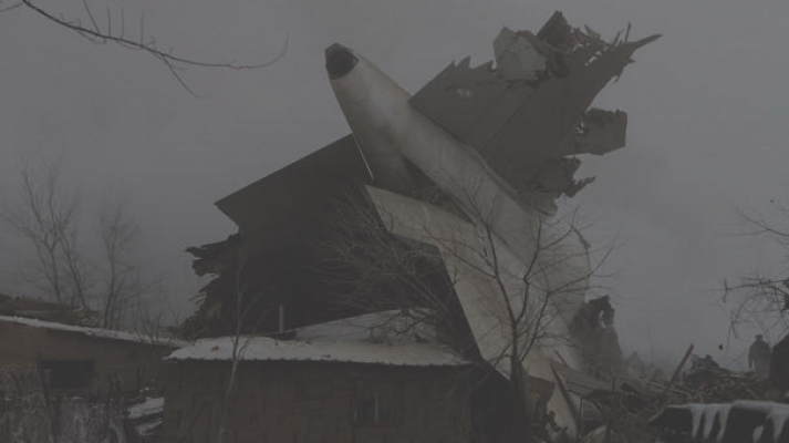 Günün Fotoğrafı Türk Kargo Uçağı Düştü