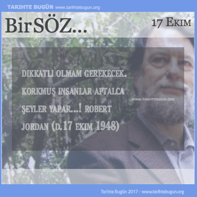 Günün Sözü Robert Jordan Dikkatli olmam gerekecek