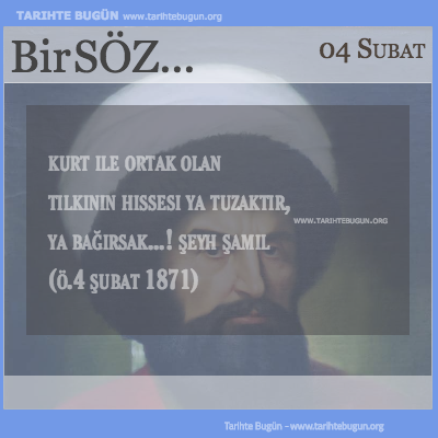 Günün Sözü Şeyh Şamil Kurt ile ortak olan tilkinin hissesi