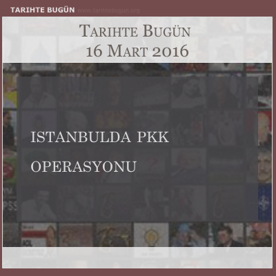istanbulda PKK Operasyonu