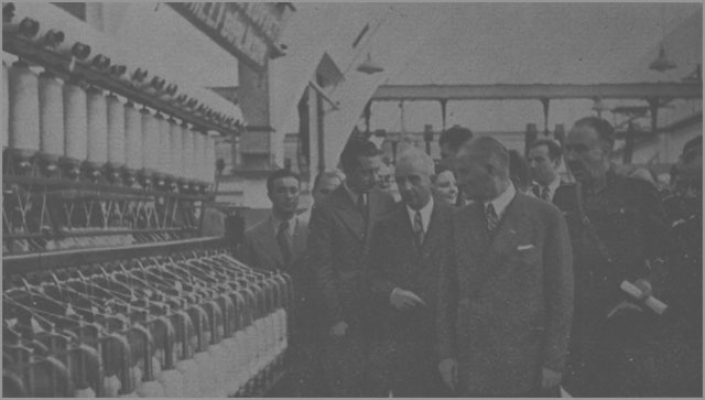 Tarihte Bugün Bursa Merinos Fabrikası Atatürk tarafından açıldı