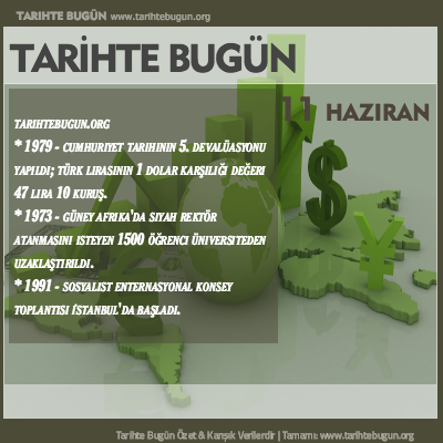 Tarihte Bugün olaylar özet 11 Haziran