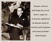 Alcide De Gasperi ölümü