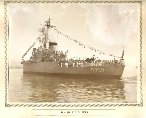 İlk Türk firkateyni Berk denize ne zaman indi