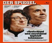Özlem Türeci ve Uğur Şahin Der Spiegel'de